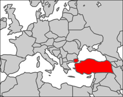 トルコ共和国の地理
