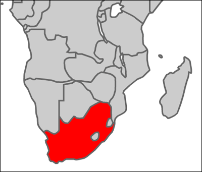 南アフリカ共和国の地理