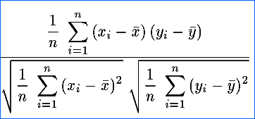 相関係数の計算の仕方